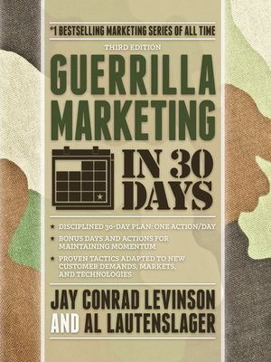 cover image of Guerrilla Marketing in 30 Days